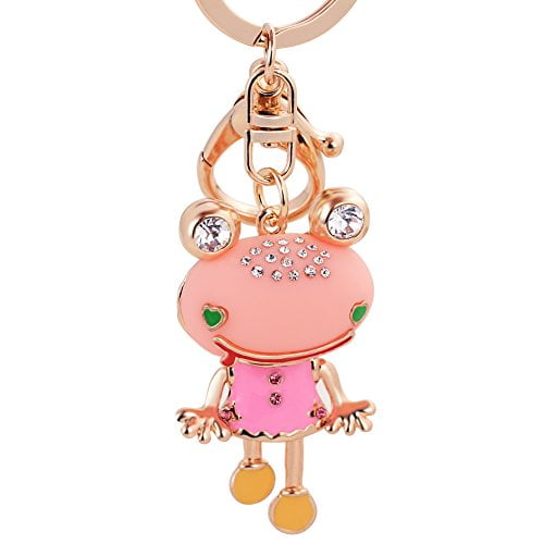 EASYA Cat Key Keychains Cute Animal Keychain for Handbag Gift Chen-hui jewelry factory Rose Red Keychain EASYA Cat Key Keychains Cute Animal Keychain for Handbag Gift Chen-hui jewelry factory Rose Red Keychain